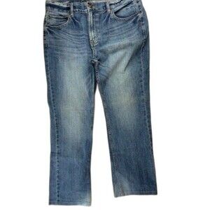 Bluenotes Size 34x32 Mens Jeans Slim Straight Brodie Medium Wash